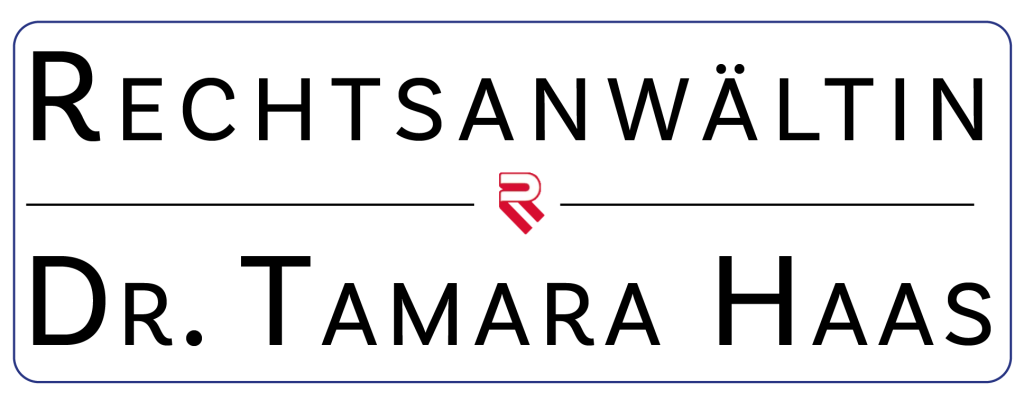 Logo Rechtsanwältin Dr. Tamara Haas